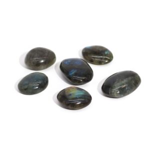 Madagascar Labradorite Palm Stone (approx 25-30gms 55-60mm) | www.artisan-gifts.co.uk 1