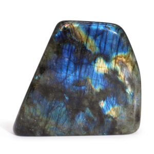 Madagascar Labradorite Statement Stone (approx 900-1100gms  140-170mm) | www.artisan-gifts.co.uk 1