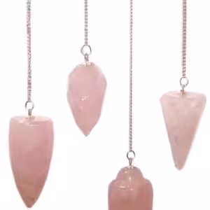 Magic Pendulum – Rose Quartz | www.artisan-gifts.co.uk 1