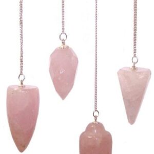 Magic Pendulum – Rose Quartz | www.artisan-gifts.co.uk 1