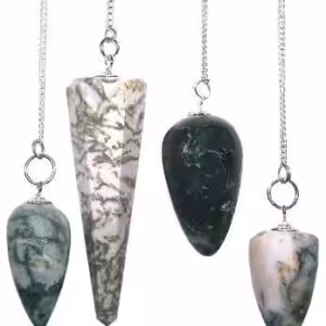 Magic Pendulum – Tree Agate | www.artisan-gifts.co.uk 1