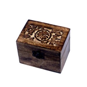 Mango Aromathrapy Box – Floral (holds 6) | www.artisan-gifts.co.uk 1