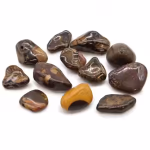 Medium African Tumble Stones – Picture Nguni | www.artisan-gifts.co.uk 1