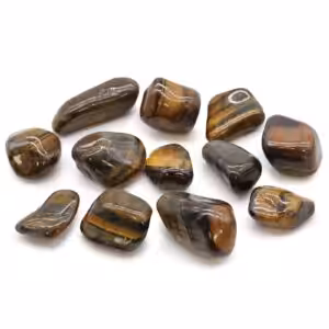 Medium African Tumble Stones – Tigers Eye – Varigated | www.artisan-gifts.co.uk 1