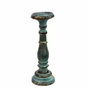 Medium Candle Stand – Turquois Gold | www.artisan-gifts.co.uk 1