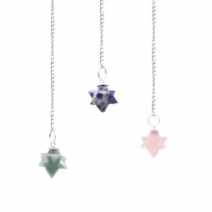 Merkaba (star) Pendulums – (asst) | www.artisan-gifts.co.uk 1
