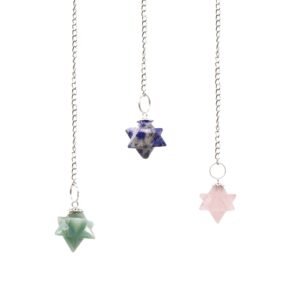 Merkaba (star) Pendulums – (asst) | www.artisan-gifts.co.uk 1