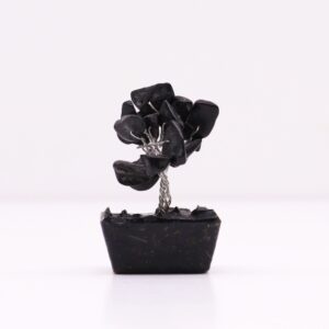 Mini Gemstone Tree On Orgonite Base – Black Agate (15 stones) | www.artisan-gifts.co.uk 1