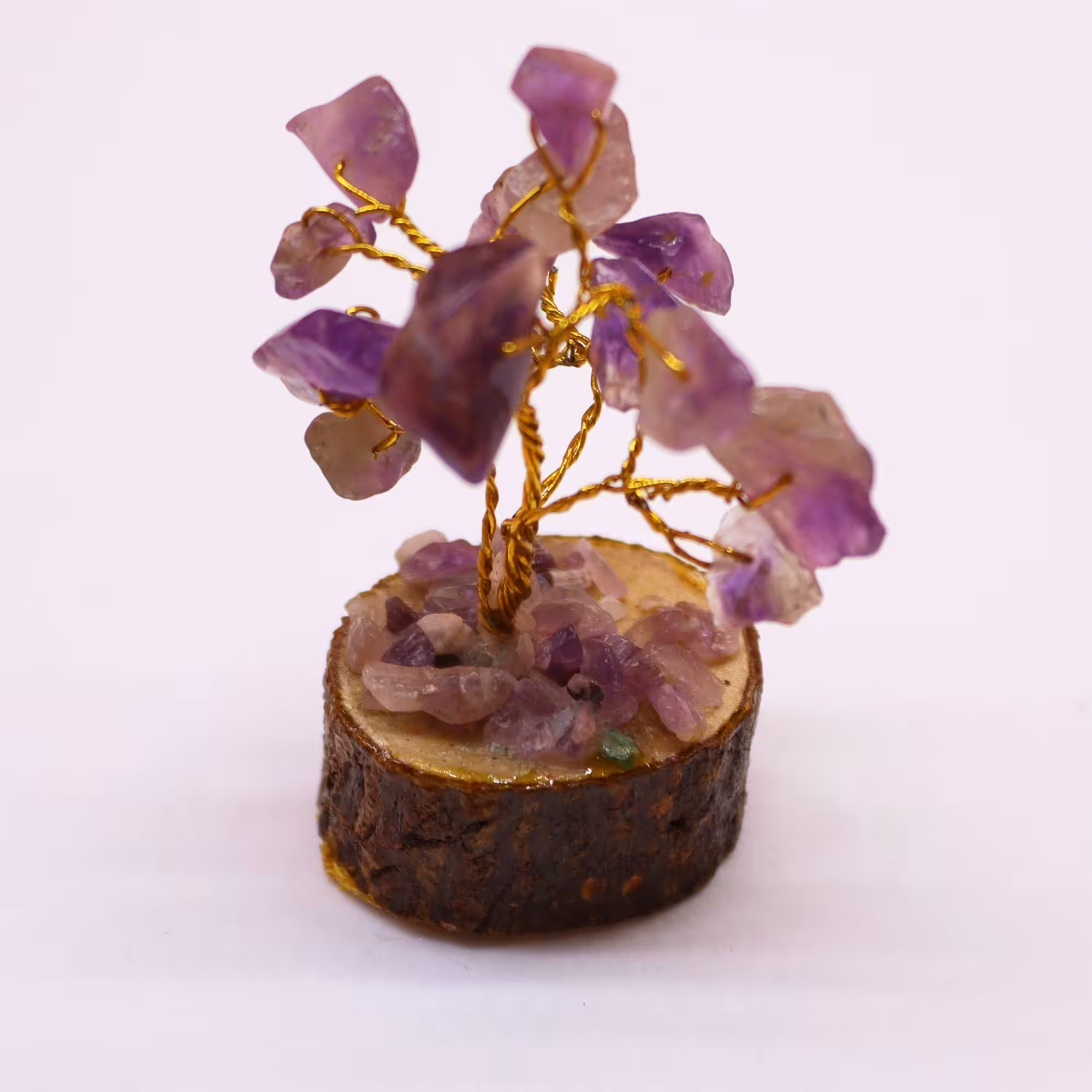 Mini Gemstone Tree On Wood Base – Amethyst (15 stones) | www.artisan-gifts.co.uk 7 Mini Gemstone Tree On Wood Base – Amethyst (15 stones) | www.artisan-gifts.co.uk 6