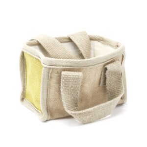 Mini Shopping Basket – 16x10x12cm – Olive | www.artisan-gifts.co.uk 1