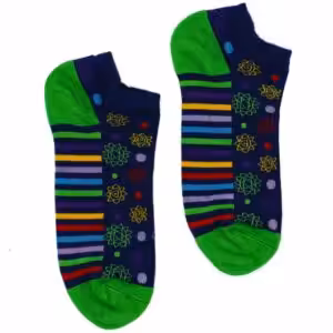 M/L Hop Hare Bamboo Socks Low (7.5-11.5) – 7 Chakra | www.artisan-gifts.co.uk 1
