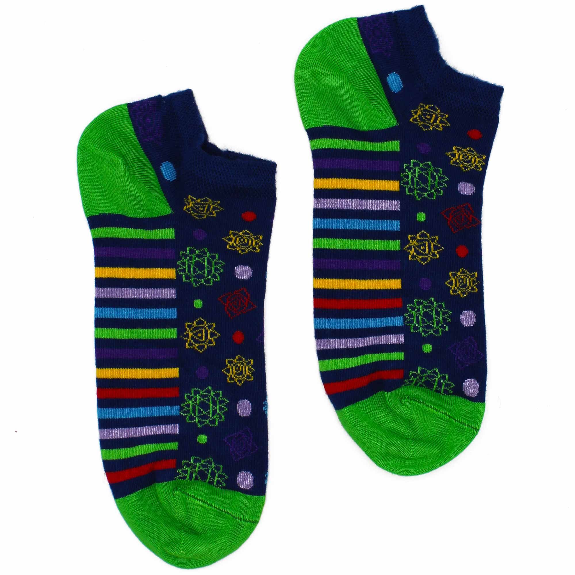 M/L Hop Hare Bamboo Socks Low (7.5-11.5) – 7 Chakra | www.artisan-gifts.co.uk 2 M/L Hop Hare Bamboo Socks Low (7.5-11.5) – 7 Chakra | www.artisan-gifts.co.uk 1