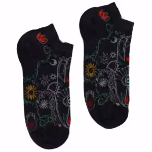 M/L Hop Hare Bamboo Socks Low (7.5-11.5) – Hamsa | www.artisan-gifts.co.uk 1