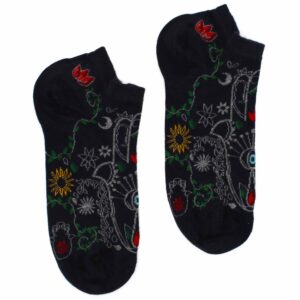 M/L Hop Hare Bamboo Socks Low (7.5-11.5) – Hamsa | www.artisan-gifts.co.uk 1