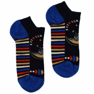 M/L Hop Hare Bamboo Socks Low (7.5-11.5) – Lunar Phases | www.artisan-gifts.co.uk 1