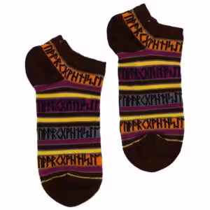 M/L Hop Hare Bamboo Socks Low (7.5-11.5) – Rune Stones | www.artisan-gifts.co.uk 1