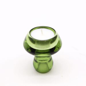 Mushroom Flip Dinner Candle / Tealight Holder – Garden Jade | www.artisan-gifts.co.uk 1
