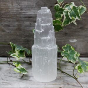 Natiural Selenite Tower – 15 cm | www.artisan-gifts.co.uk 1
