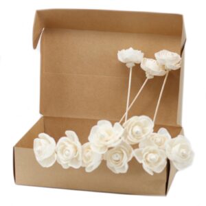 Natural Diffuser Flowers – Rose on Reed | www.artisan-gifts.co.uk 1