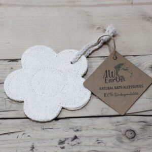 Natural Loofah Body Scrubs – Flower | www.artisan-gifts.co.uk 1