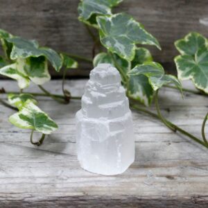 Natural Selenite Tower – 5 cm | www.artisan-gifts.co.uk 1