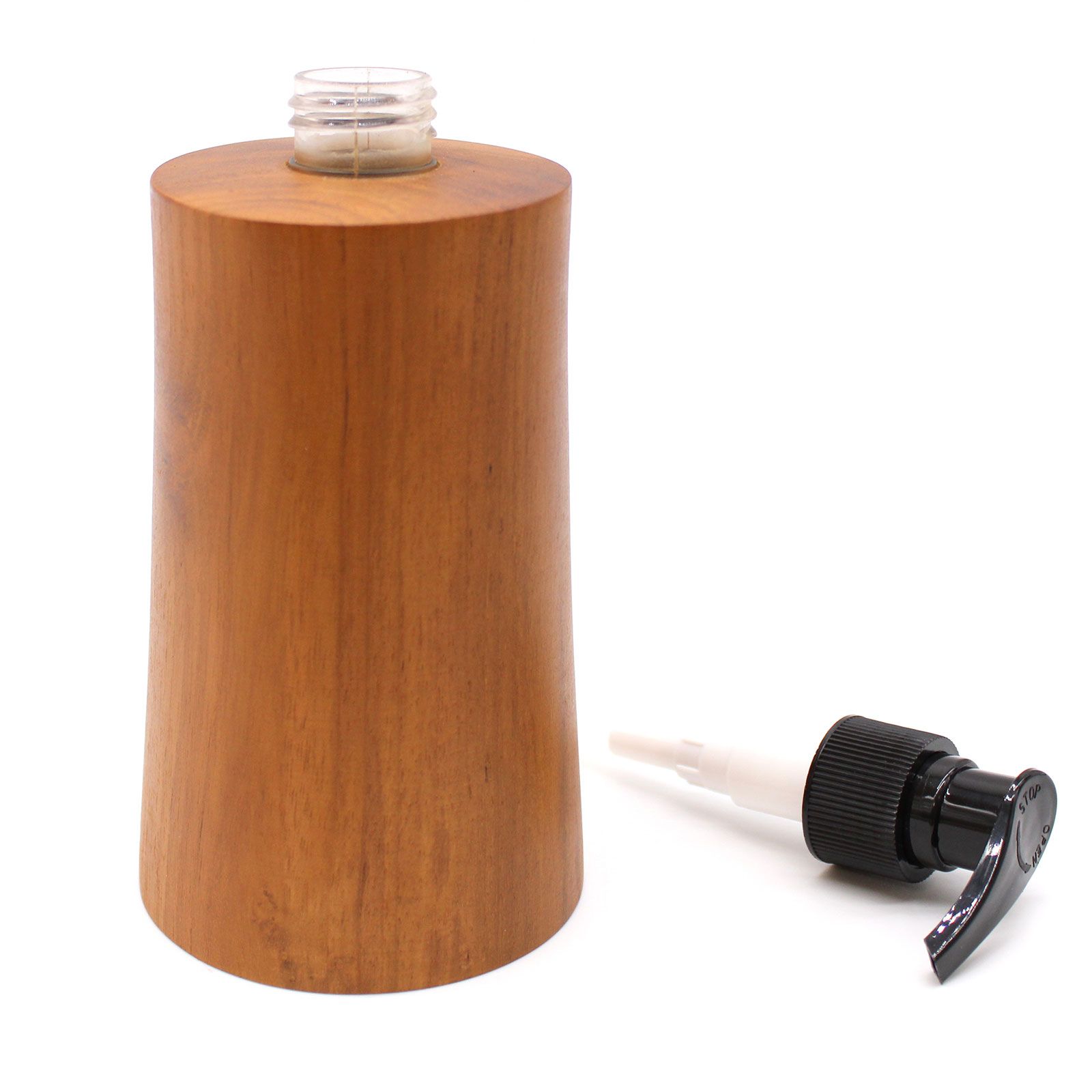 Natural Teakwood Soap Dispenser – Taper | www.artisan-gifts.co.uk 4 Natural Teakwood Soap Dispenser – Taper | www.artisan-gifts.co.uk 3