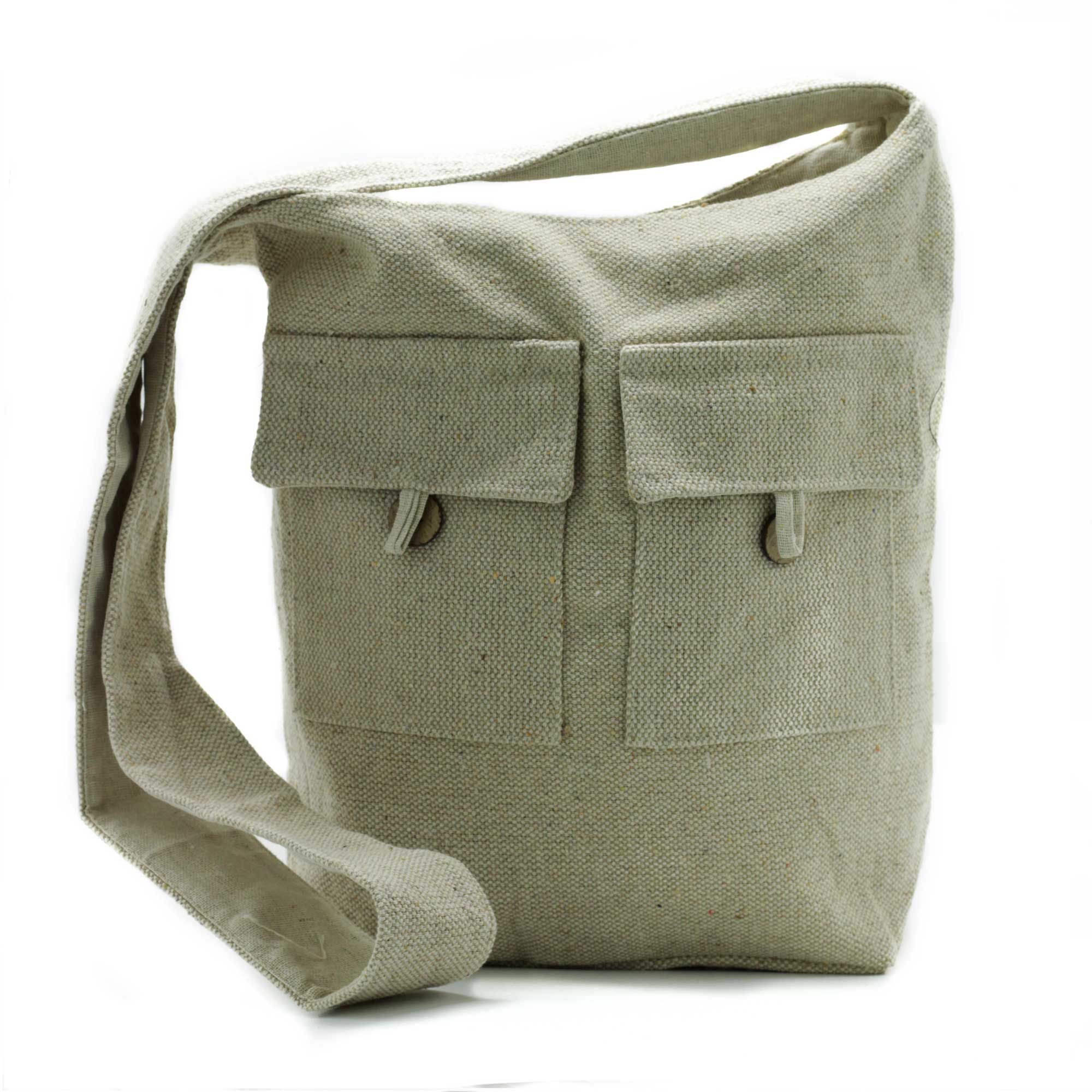 Natural Tones Two Pocket Bags – Natural – Large | www.artisan-gifts.co.uk 2 Natural Tones Two Pocket Bags – Natural – Large | www.artisan-gifts.co.uk 1