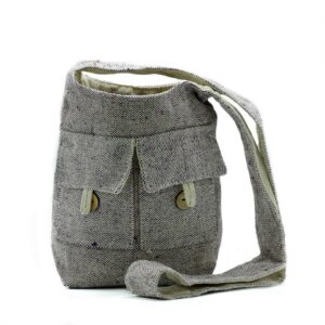 Natural Tones Two Pocket Bags – Soft Lavender – Medium | www.artisan-gifts.co.uk 1