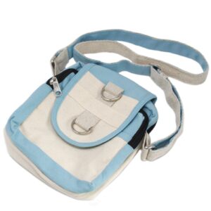 Natural Travel Bag – Teal | www.artisan-gifts.co.uk 1