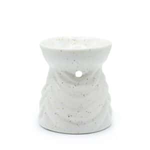 Oil Burner Geometric – Ivory | www.artisan-gifts.co.uk 1