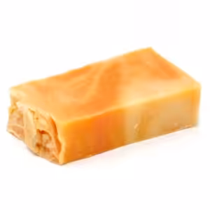 Orange – Olive Oil Soap – SLICE approx 100g | www.artisan-gifts.co.uk