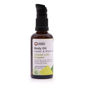 Organic Body Oil 50ml – Bergamot | www.artisan-gifts.co.uk