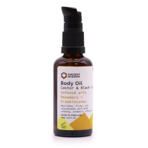 Organic Body Oil 50ml – Rosemary & Frankincense | www.artisan-gifts.co.uk
