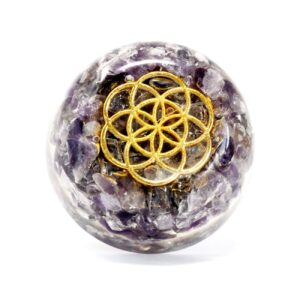 Orgonite Desk Power Packs – Amethyst Dome | www.artisan-gifts.co.uk 1