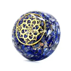 Orgonite Desk Power Packs – Lapis Dome | www.artisan-gifts.co.uk 1