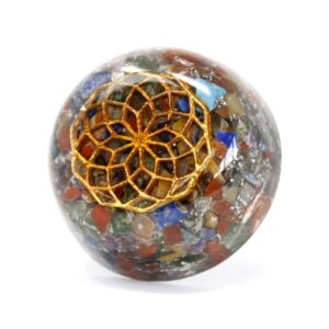 Orgonite Desk Power Packs – Multi Stone Dome | www.artisan-gifts.co.uk 1