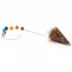 Orgonite Power Chakra Pendulum – Tiger Eye | www.artisan-gifts.co.uk 1
