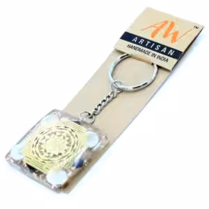 Orgonite Power Keyring – Home Protect Tourmaline | www.artisan-gifts.co.uk 1