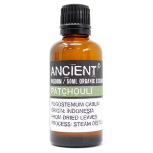 Patchouli Organic Essential Oil 50ml | www.artisan-gifts.co.uk