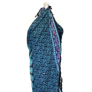 Peacock Classic Mandala Sarongs | www.artisan-gifts.co.uk 1