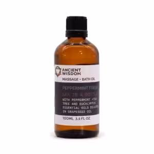 Peppermint Fresh Massage Oil – 100ml | www.artisan-gifts.co.uk 1