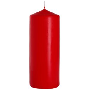 Pillar Candle 80x200mm – Red | www.artisan-gifts.co.uk 1