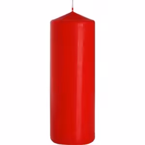 Pillar Candle 80x250mm – Red | www.artisan-gifts.co.uk 1