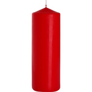 Pillar Candle 80x250mm – Red | www.artisan-gifts.co.uk 1