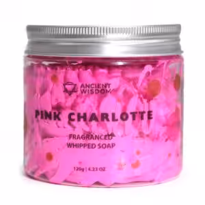 Pink Charlotte Whipped Cream Soap 120g | www.artisan-gifts.co.uk 1
