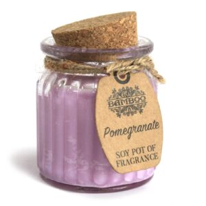 Pomegranate Soy Pot of Fragrance Candles | www.artisan-gifts.co.uk 1