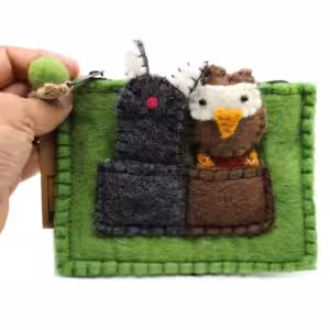 Pouch with Finger Puppets – Owl & Pussycat | www.artisan-gifts.co.uk Pouch with Finger Puppets – Owl & Pussycat | www.artisan-gifts.co.uk 1