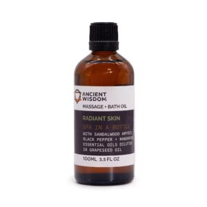 Radiant Skin Massage Oil – 100ml | www.artisan-gifts.co.uk 1