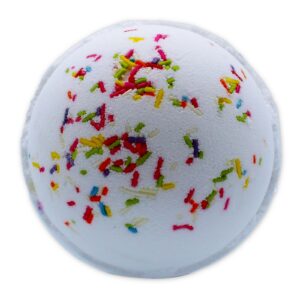 Rainbow Bath Bomb – Summer Peonies | www.artisan-gifts.co.uk 1