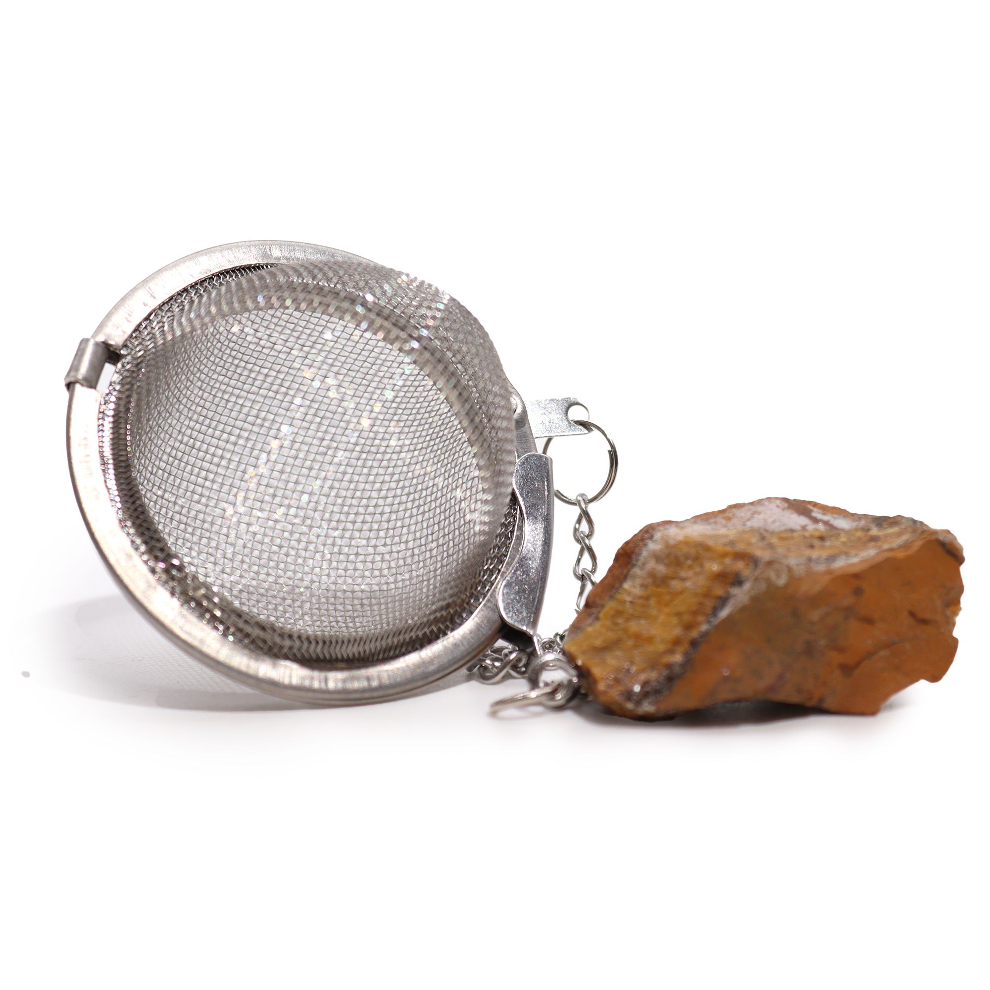 Raw Crystal Gemstone Tea Strainer – Gold Tigers Eye | www.artisan-gifts.co.uk 5 Raw Crystal Gemstone Tea Strainer – Gold Tigers Eye | www.artisan-gifts.co.uk 4